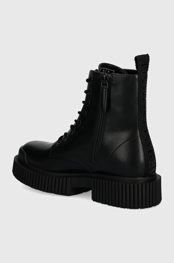 Boty Nízké kozačky Armani Exchange XDN031.XV875.00002 černá