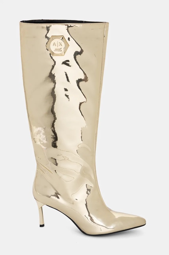 Armani Exchange stivali stiletto beige XDO019.XV885.01798