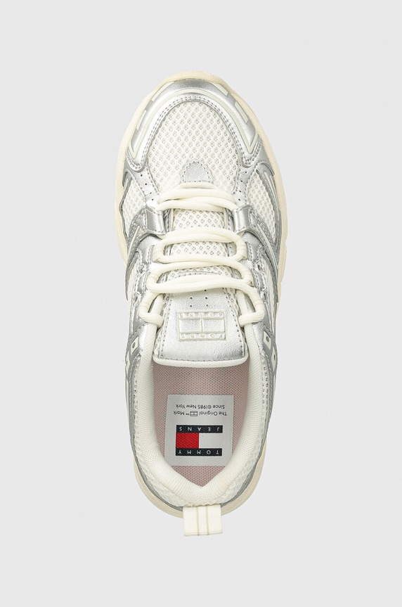 Tommy Jeans sneakersy TJW ARCHIVE RETRO RUNNER srebrny EN0EN02673