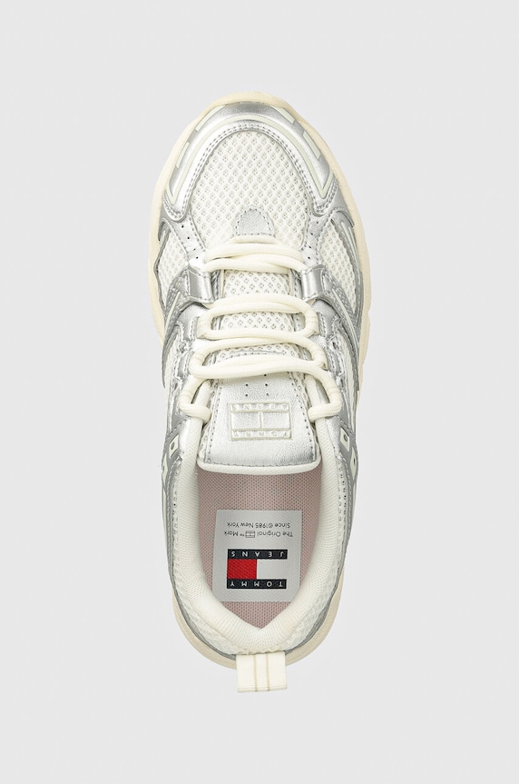 Tommy Jeans sneakersy TJW ARCHIVE RETRO RUNNER srebrny EN0EN02673