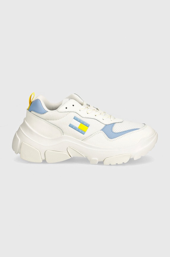 Sneakers boty Tommy Jeans TJW LIGHTWEIGHT HYBRID RUNNER EN0EN02580 bílá AW24