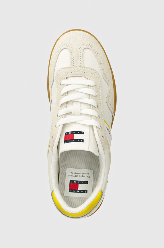 Sneakers boty Tommy Jeans TJW COURT bílá EN0EN02552