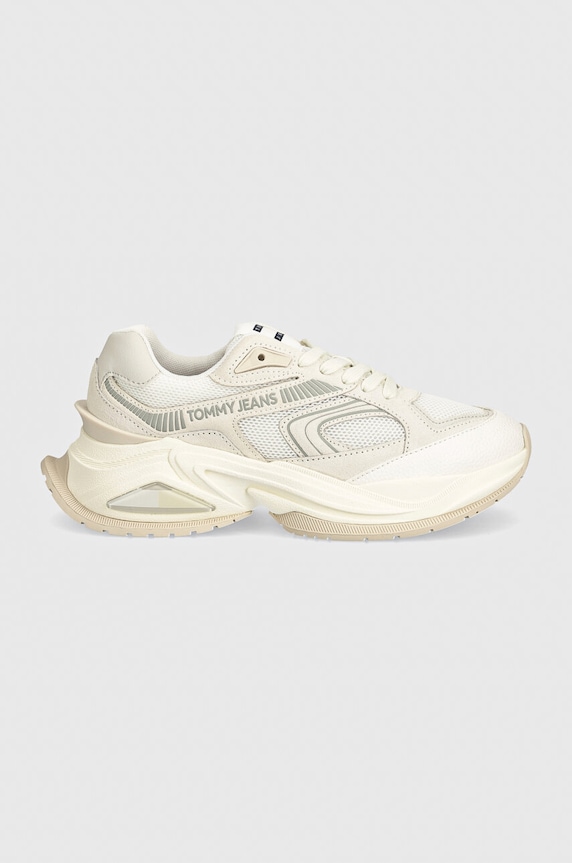Sneakers boty Tommy Jeans TJW TRENDY RETRO RUNNER EN0EN02550 bílá AW24