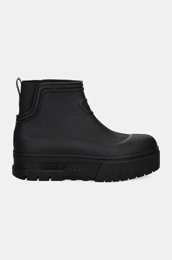 Gumene čizme Puma Mayze Wellis Boot 397732 crna AW24