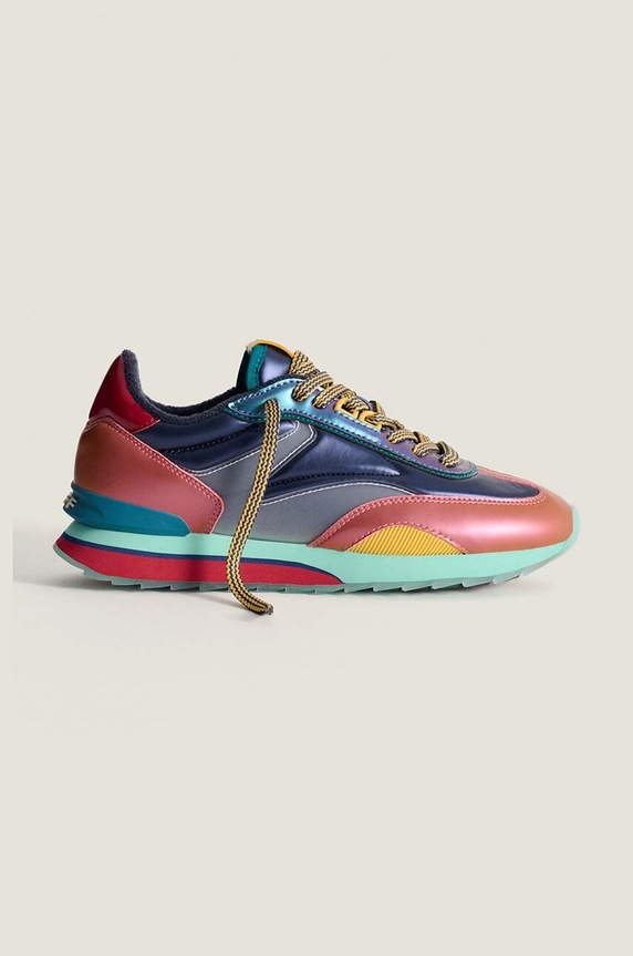Sneakers boty Hoff THE CLYDES přírodní kůže vícebarevná 22403004