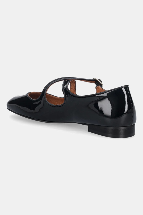 Încălțăminte Jonak balerini de piele DUCKY 3600202 negru