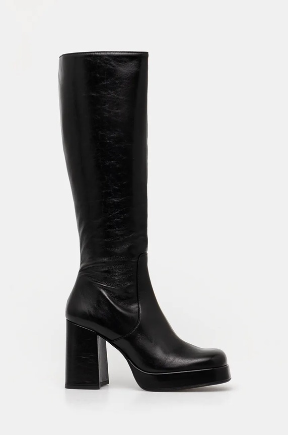 Кожаные сапоги Jonak BRYAN 3500038 чёрный AW25