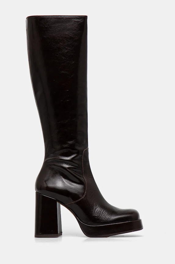 Кожаные сапоги Jonak BRYAN 3500238 коричневый AW25