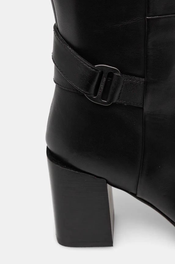 Barbour kozaki skórzane Saskia czarny LFO0734BK31