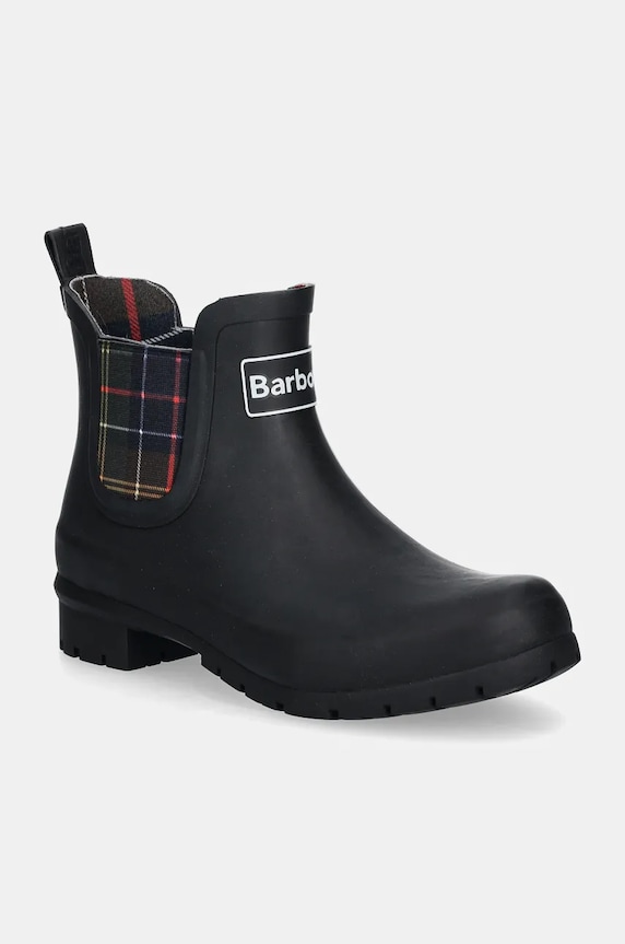 Gumene čizme Barbour Kingham crna LRF0088BK11