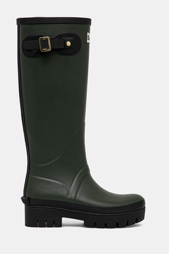 Gumijasti škornji Barbour Snowdon LRF0101OL12 zelena AW24