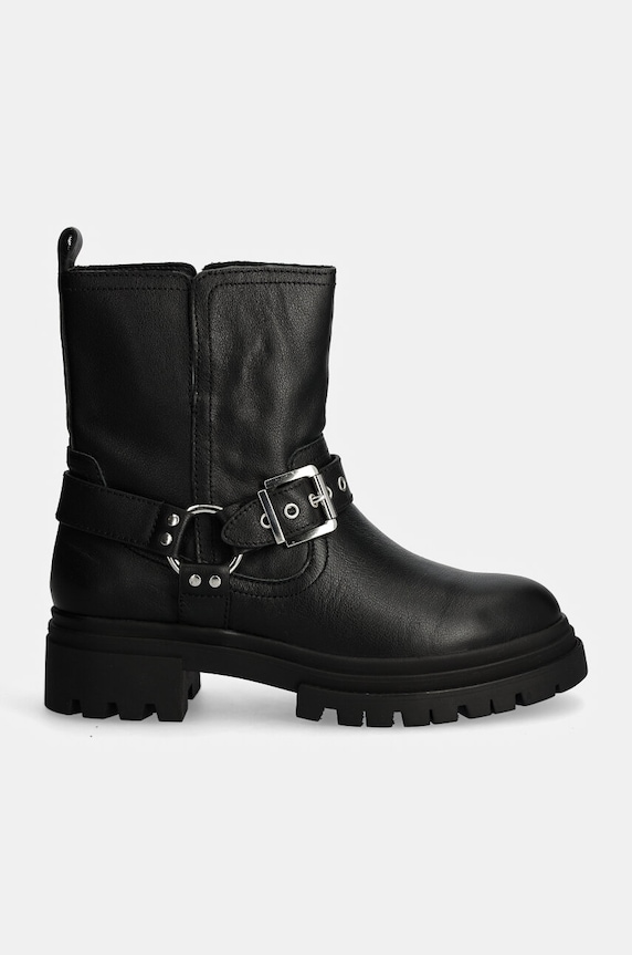 Aldo bocanci de piele HARLLY 13800053.HARLLY negru AW24