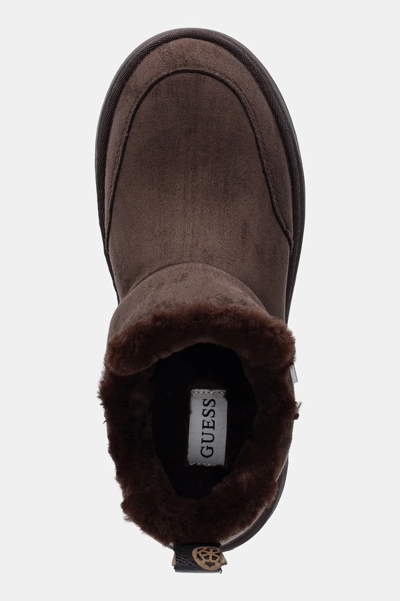 Guess śniegowce UNIE brązowy FLFUNN.ESU10.BROWN