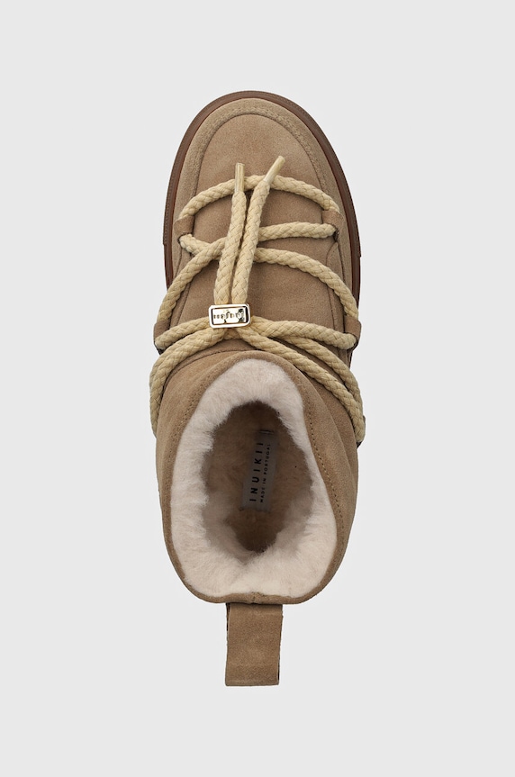 Inuikii śniegowce zamszowe Classic Low beżowy 75202.004.Beige
