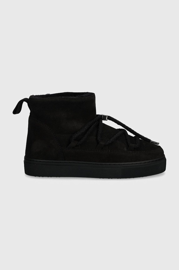 Μπότες χιονιού σουέτ Inuikii Classic Low 1001.001.0092.000 μαύρο AW25