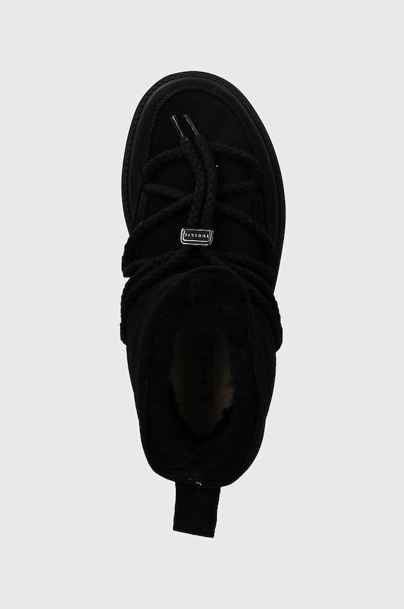 Μπότες χιονιού σουέτ Inuikii Classic Low Platform μαύρο 1001.006.0012.000.Black