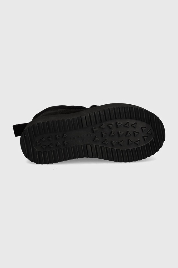 Μπότες χιονιού σουέτ Inuikii Classic Low Platform 1001.006.0012.000.Black μαύρο