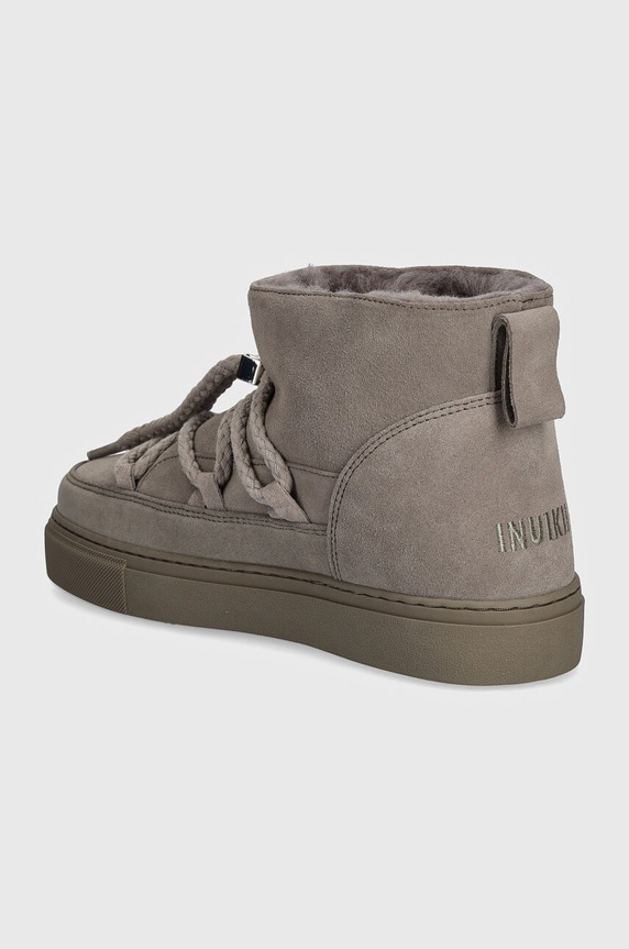 Scarpe Inuikii stivali da neve in camoscio Classic Low 1001.001.0092.030.Grey grigio