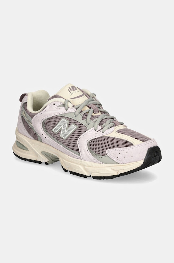 New Balance sneakers 530 piele întoarsă violet MR530CO