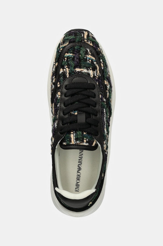 Obuwie Emporio Armani sneakersy X3X216.XR221.Q987 zielony