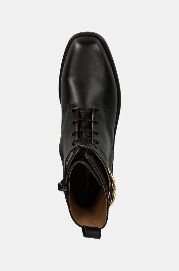 Členkové topánky Emporio Armani čierna EW000423.AF11991.UC001