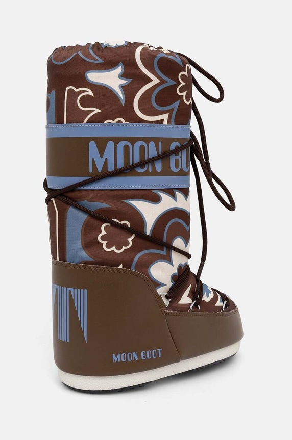 Obuwie Moon Boot śniegowce MB ICON FLOWER 80D1402940.MH07 brązowy