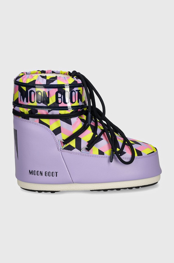 Čizme za snijeg Moon Boot MB ICON LOW OPTICAL 80D1409550.JB10 šarena AW24