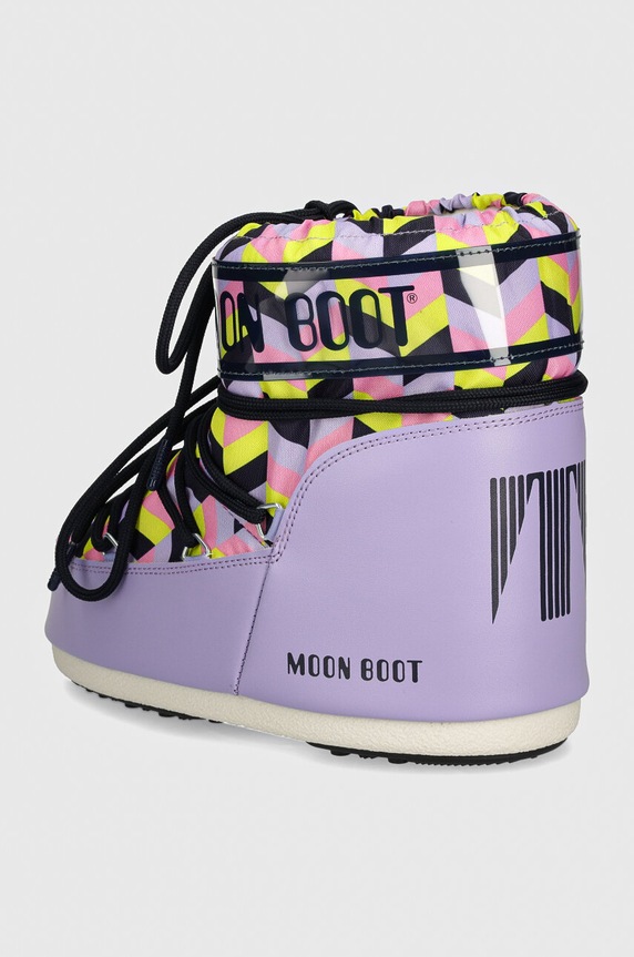 Obuća Čizme za snijeg Moon Boot MB ICON LOW OPTICAL 80D1409550.JB10 šarena