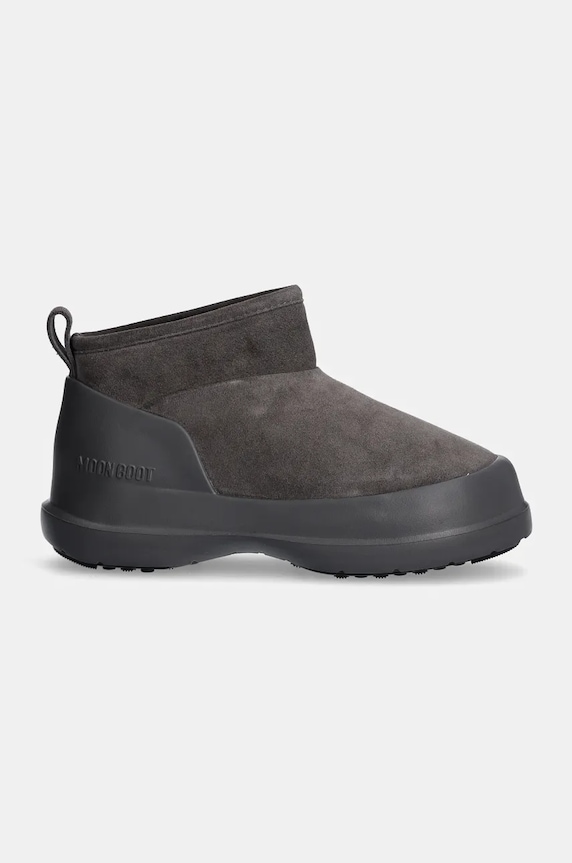 Велурени апрески Moon Boot MB LUNA LOW BOOT SUEDE 80D2480040.H005 сив AW24
