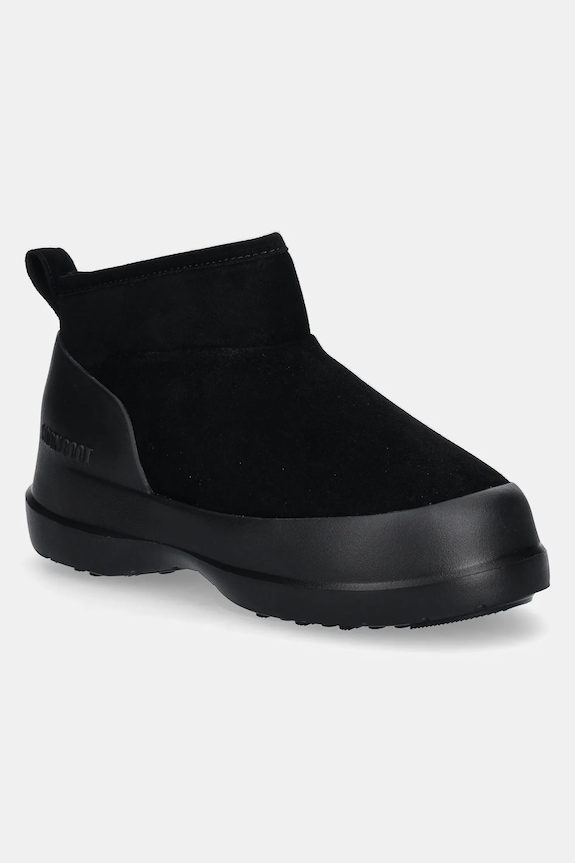 Велурени апрески Moon Boot MB LUNA LOW BOOT SUEDE с изолация черен 80D2480040.N001