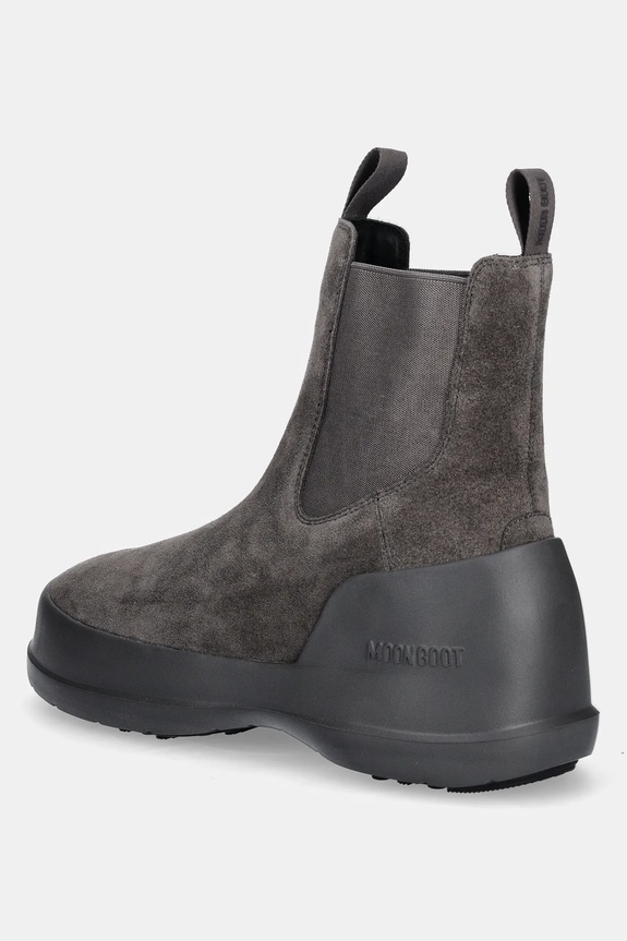 Shoes Moon Boot suede snow boots MB LUNA CHELSEA SUEDE 80D2480050.H005 gray