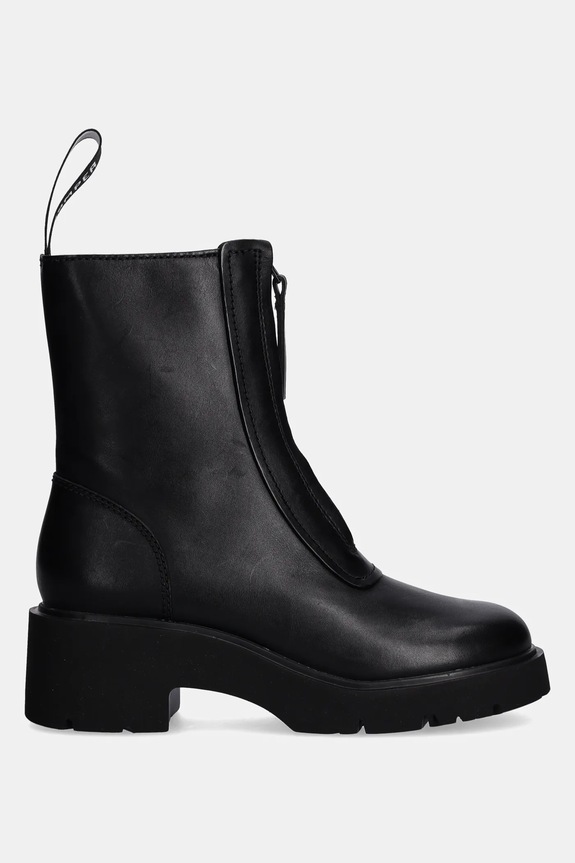 Кожени боти Camper Milah K400776.001 черен AW24