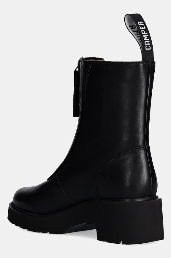 Обувки Кожени боти Camper Milah K400776.001 черен