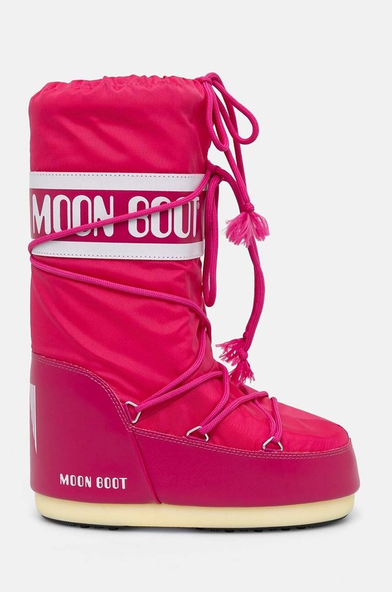 Snehule Moon Boot MB ICON NYLON 80D1400440.J003 ružová AW24
