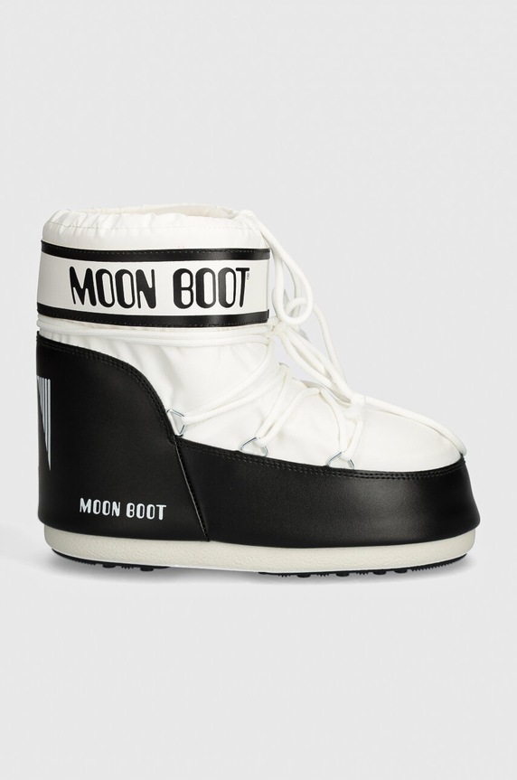 Μπότες χιονιού Moon Boot MB ICON LOW NYLON 80D1409340.A001 λευκό AW25