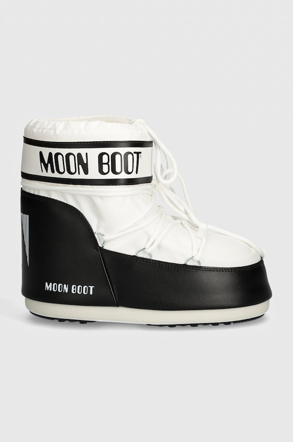 Μπότες χιονιού Moon Boot MB ICON LOW NYLON 80D1409340.A001 λευκό AW25