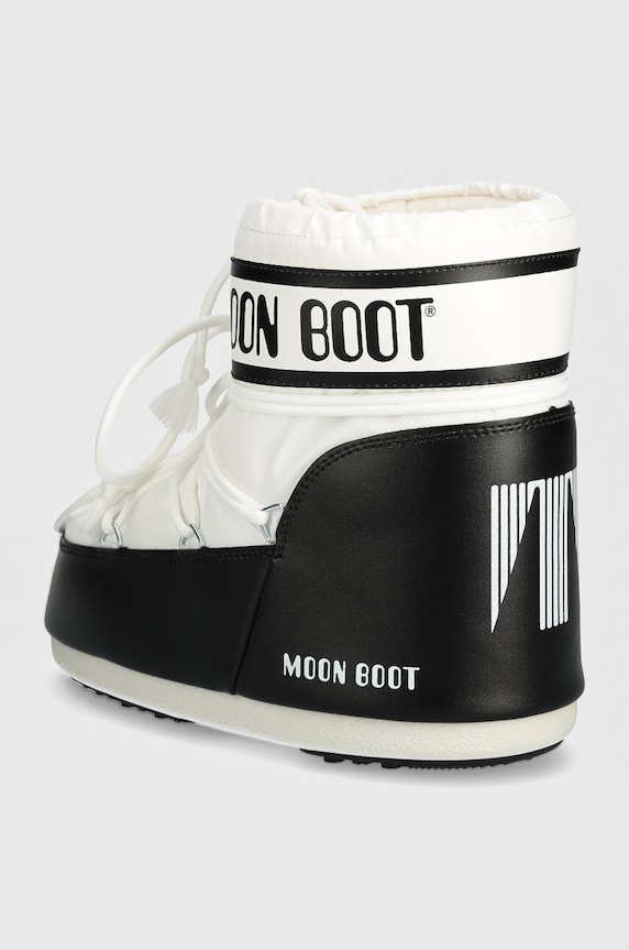 Παπούτσια Μπότες χιονιού Moon Boot MB ICON LOW NYLON 80D1409340.A001 λευκό