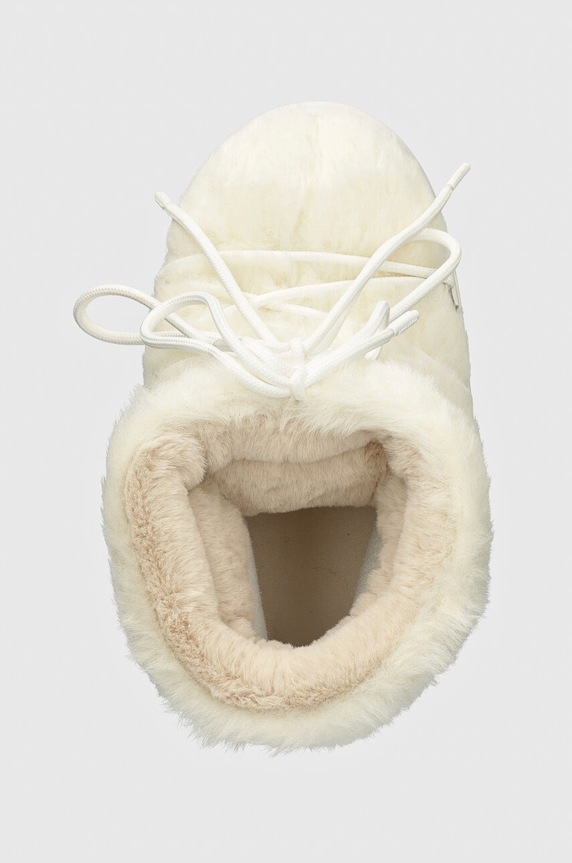 Moon Boot śniegowce MB ICON LOW FAUX FUR biały 80D1409390.A002