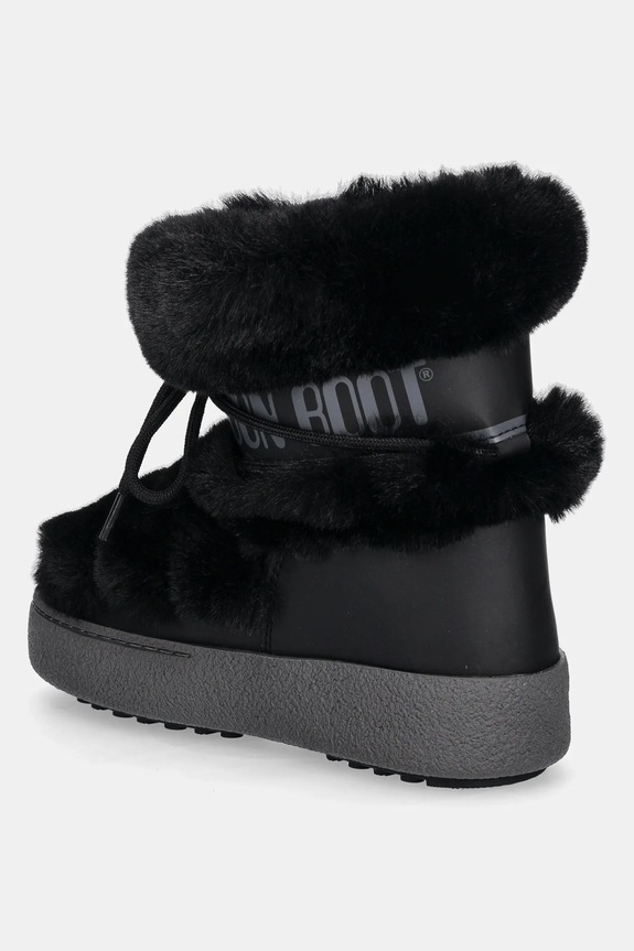 Shoes Moon Boot snow boots MB LTRACK FAUX FUR WP 80D2450130.N001 black