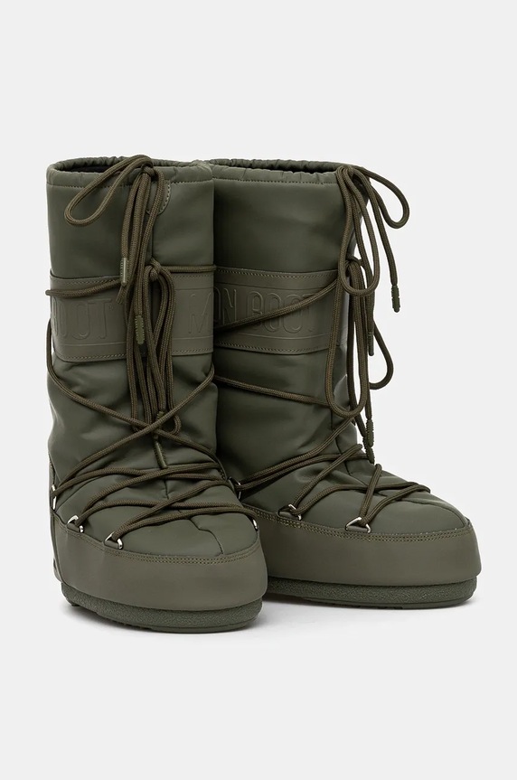 Obuća Čizme za snijeg Moon Boot MB ICON RUBBER 80D1402760.M006 zelena