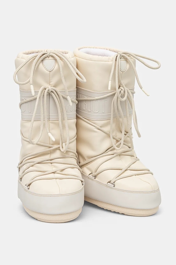 Παπούτσια Μπότες χιονιού Moon Boot MB ICON RUBBER 80D1402760.L002 μπεζ
