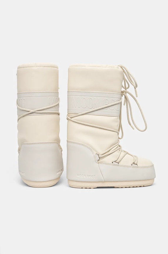 Μπότες χιονιού Moon Boot MB ICON RUBBER 80D1402760.L002 μπεζ