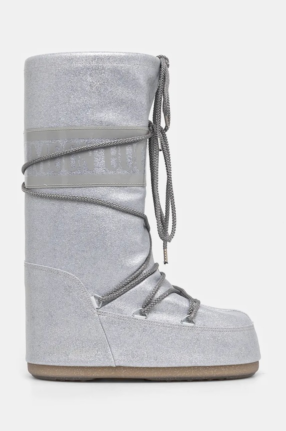 Moon Boot śniegowce MB ICON GLITTER 80D1402850.H001 srebrny AW24