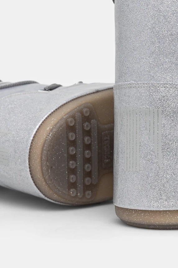 Moon Boot śniegowce MB ICON GLITTER srebrny 80D1402850.H001