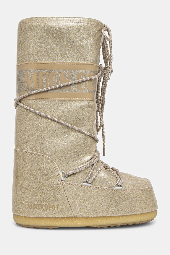 Čizme za snijeg Moon Boot MB ICON GLITTER 80D1402850.B002 zlatna AW24