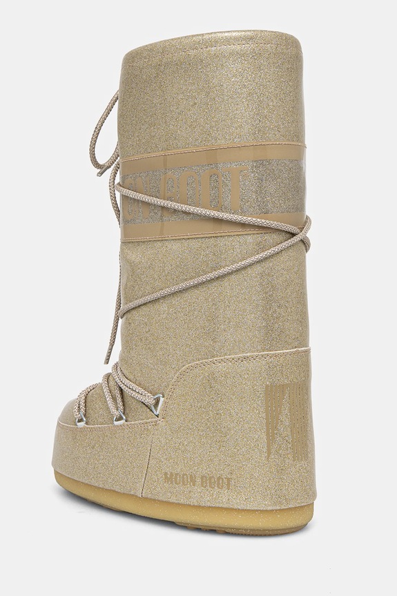 Obuća Čizme za snijeg Moon Boot MB ICON GLITTER 80D1402850.B002 zlatna