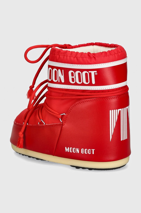 Obuwie Moon Boot śniegowce MB ICON LOW NYLON 80D1409340.D001 czerwony