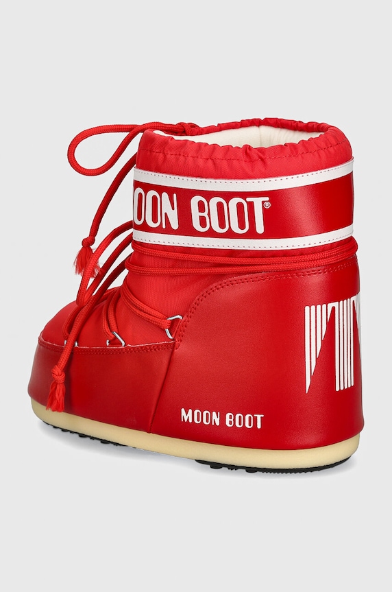 Obuwie Moon Boot śniegowce MB ICON LOW NYLON 80D1409340.D001 czerwony