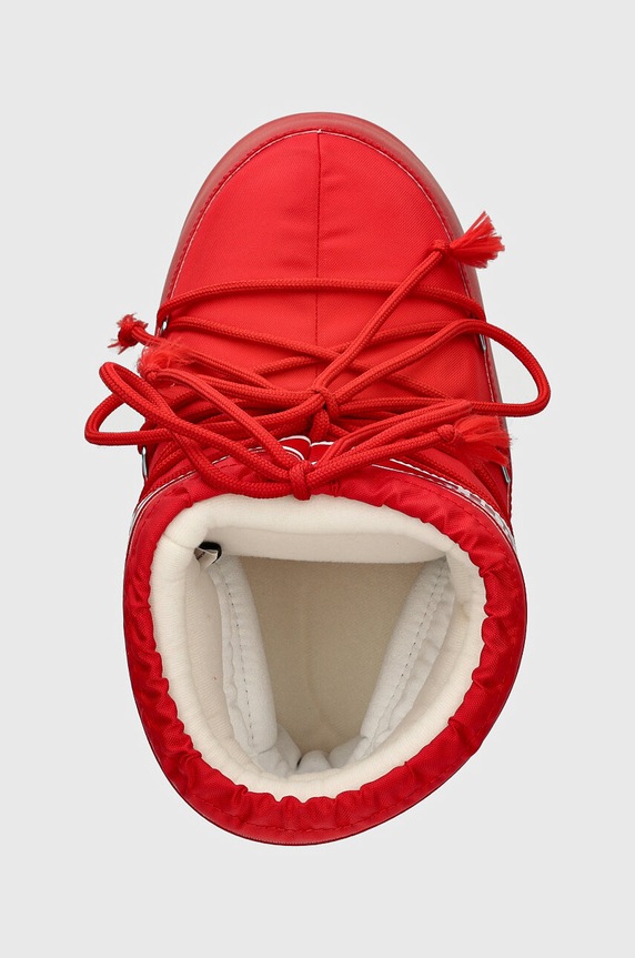 Moon Boot śniegowce MB ICON LOW NYLON czerwony 80D1409340.D001