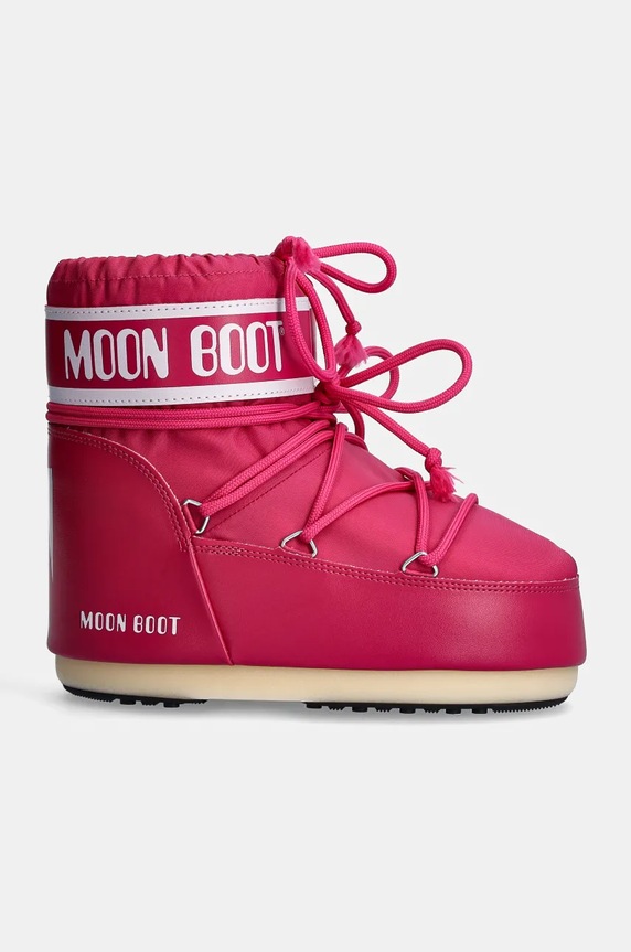Snehule Moon Boot MB ICON LOW NYLON 80D1409340.J003 ružová AW24